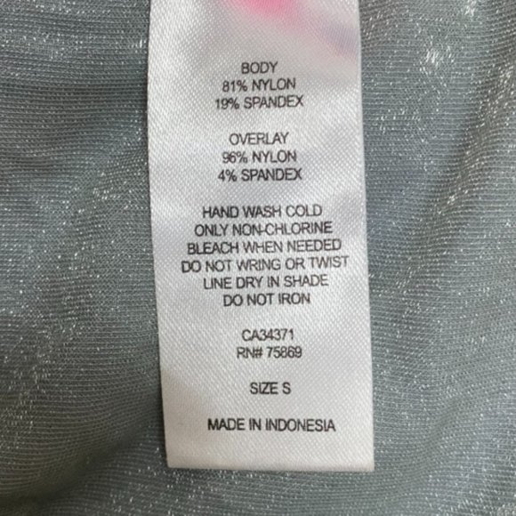 Betsey Johnson Love Lace Crochet Matching Bikini Set - Picture 7 of 16